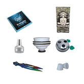 Diablo Bowl Starter Kit - Black - Ghost - Tempered Stainless Steel - Crown Hookah
